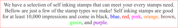 stamp text 1
